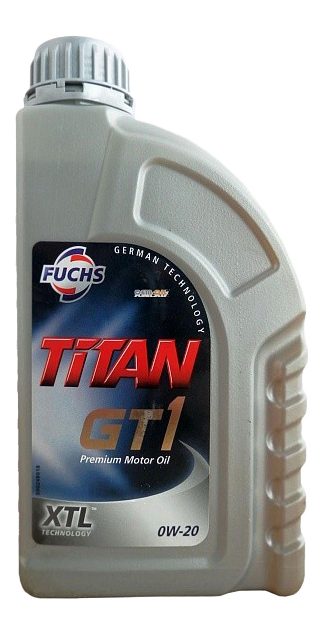 фото Моторное масло fuchs titan gt1 0w20 1 л