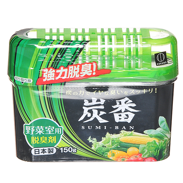 Поглотитель запаха Kokubo Sumi-Ban поглотитель запаха для холодильника 2 шт 5 см шарик clean