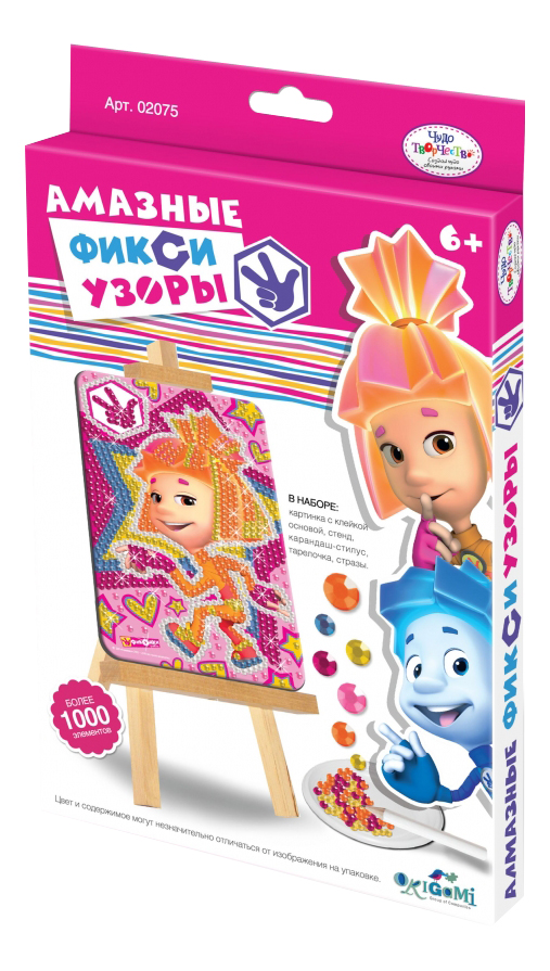 

Мозаика Origami Фиксики алмазные узоры Симка, Фиксики Симка