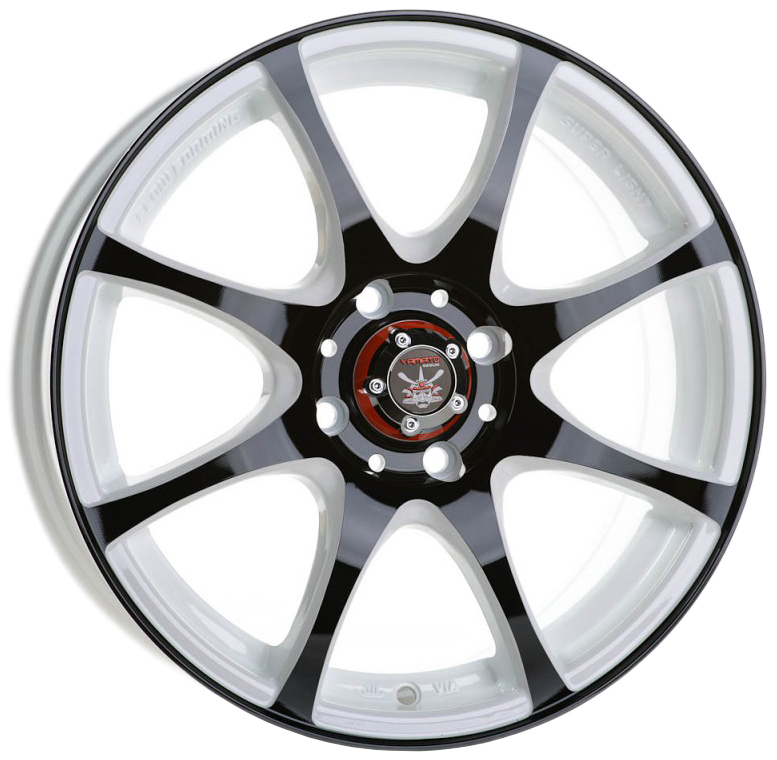 

Колесный диск Yamato Segun R15 6J PCD5x114.3 ET45 D60.1 (41009153), Белый;черный