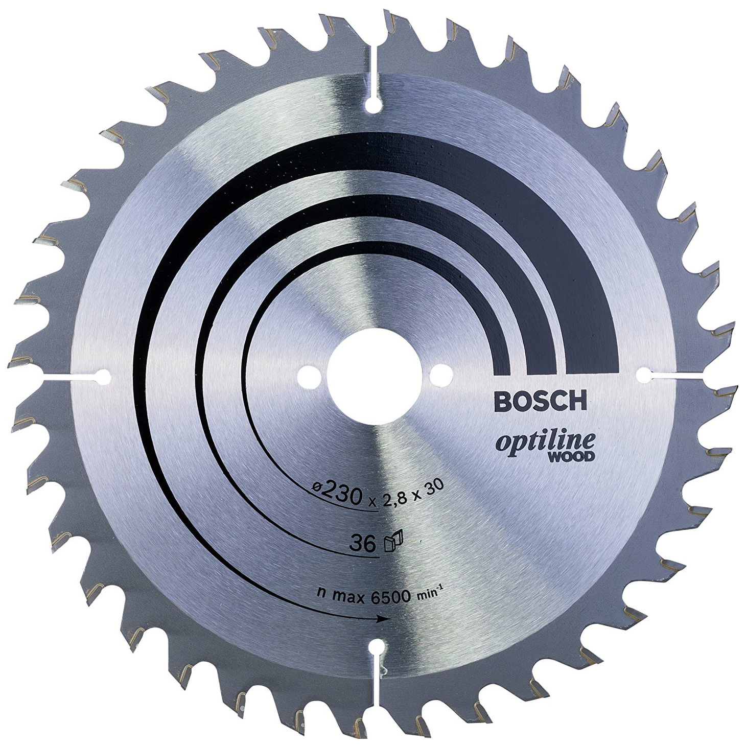 фото Пильный диск по дереву bosch std wo 230x30-36t 2608640628