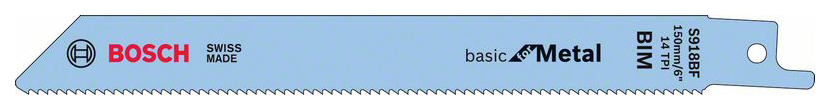 

Полотно универсальное Bosch S 918 BF 2608651821, basic for Metal