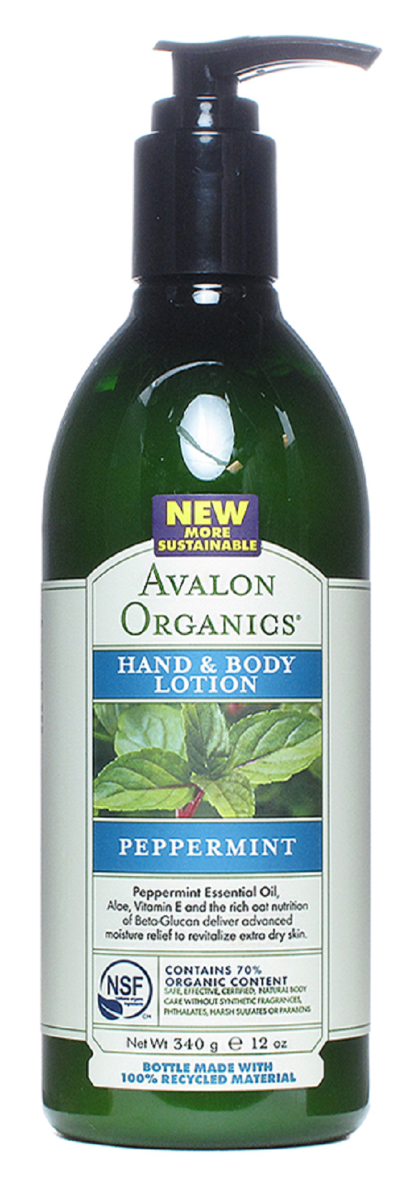 

Лосьон для тела Avalon Organics Peppermint 325 мл, Peppermint