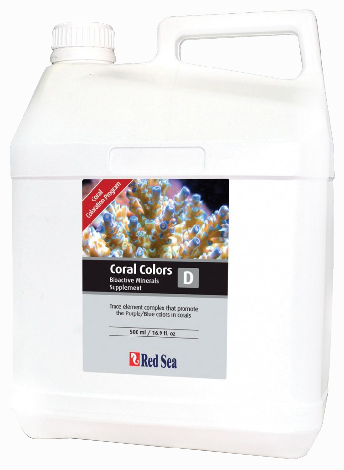 

Биологическая добавка для аквариума Red Sea Coral Colors D 5л, Coral Colors D