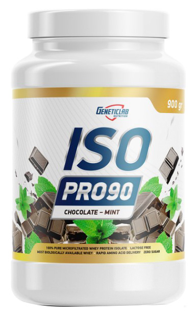 

Протеин GeneticLab Nutrition Iso Pro 90, 900 г, chocolate-mint, Iso Pro 90
