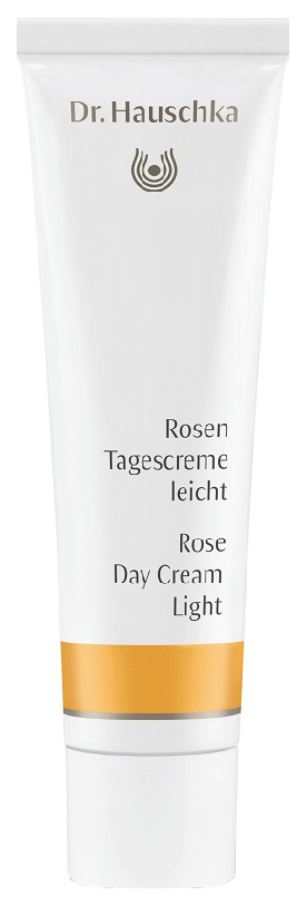 фото Крем для лица dr.hauschka day cream rosen tagescreme leicht "роза лайт", 30 мл dr. hauschka