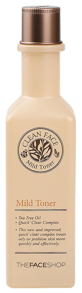 Тонер для лица The Face Shop Clean Face Mild Toner 130 мл