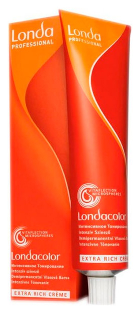 Краска для волос Londa Professional Londacolor Интенсивное тонирование 4/0 Шатен 60 мл londa color стойкая крем краска 81644425 4 0 шатен 60 мл base collection