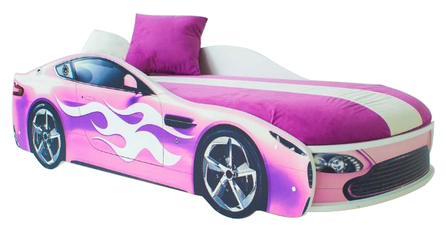Кровать-машина с подъемным механизмом Бельмарко Бондмобиль 558 Розовый подростковая кровать бельмарко с подъемным механизмом бондмобиль 170х70