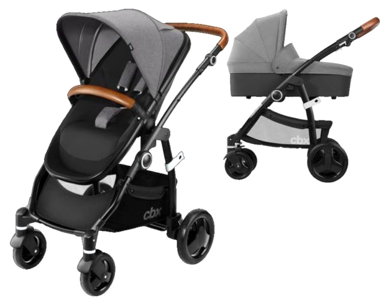 

Коляска 2 в 1 CBX by Cybex Leotie Lux Comfy Grey, Leotie Lux