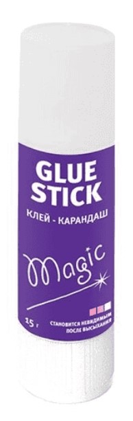 Клей-карандаш schoolФОРМАТ MAGIC исчезающий 15 г