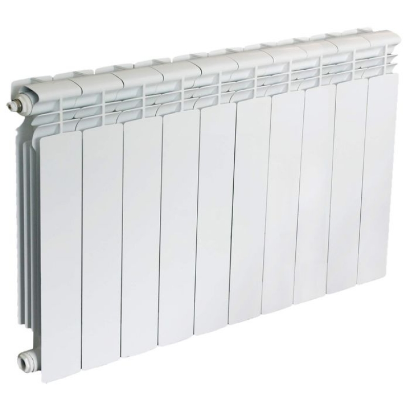 Алюминиевый радиатор Oasis 12 секции белый (350/80/12)