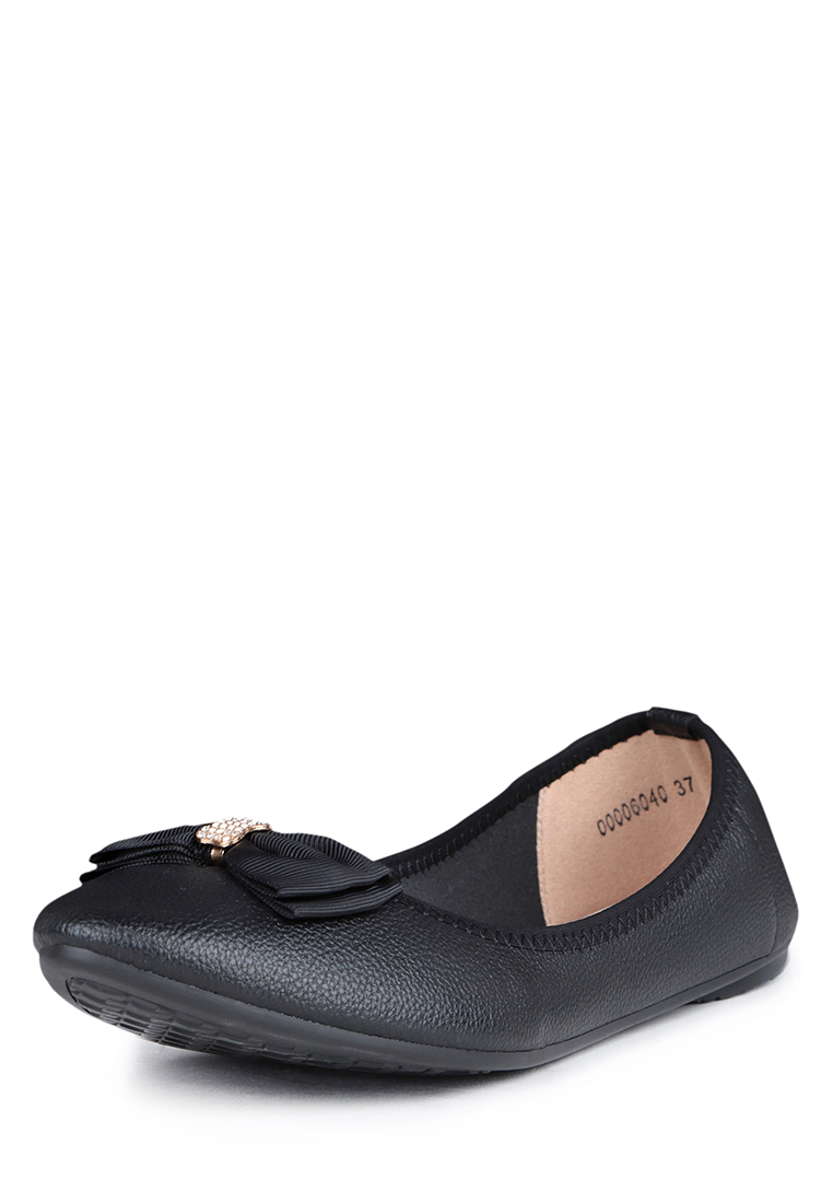 

Балетки женские T.Taccardi ZS17S-9BK черные 36 RU, Черный, ZS17S-9BK