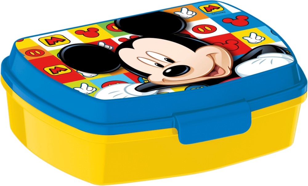 

Ланч-бокс пластиковый Stor. Микки Маус Символы, артикул 19074, 265065