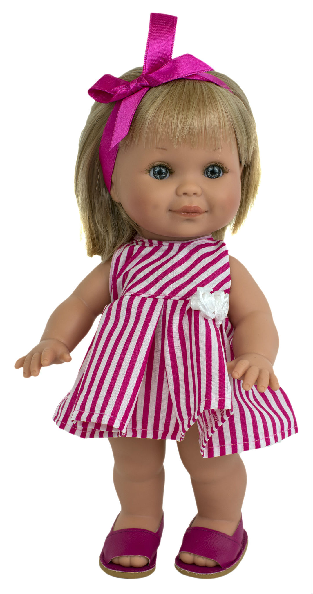 фото Кукла бетти в платье в полоску lamagik