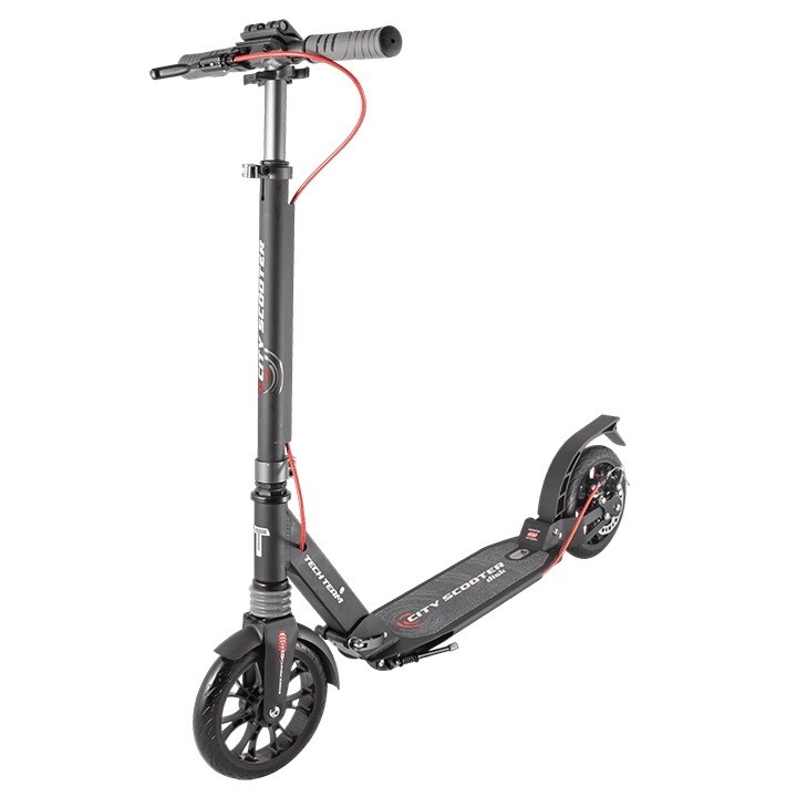 

Самокат Tech Team City Scooter Disk Brake 200 2020 black/gray, Черный, City Scooter Disk Brake 200 2020