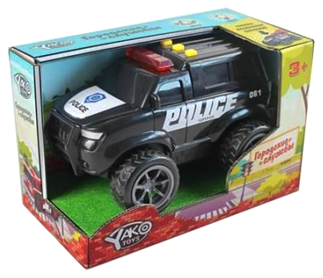 фото Машина инерционная yako toys полиция m0271-3f