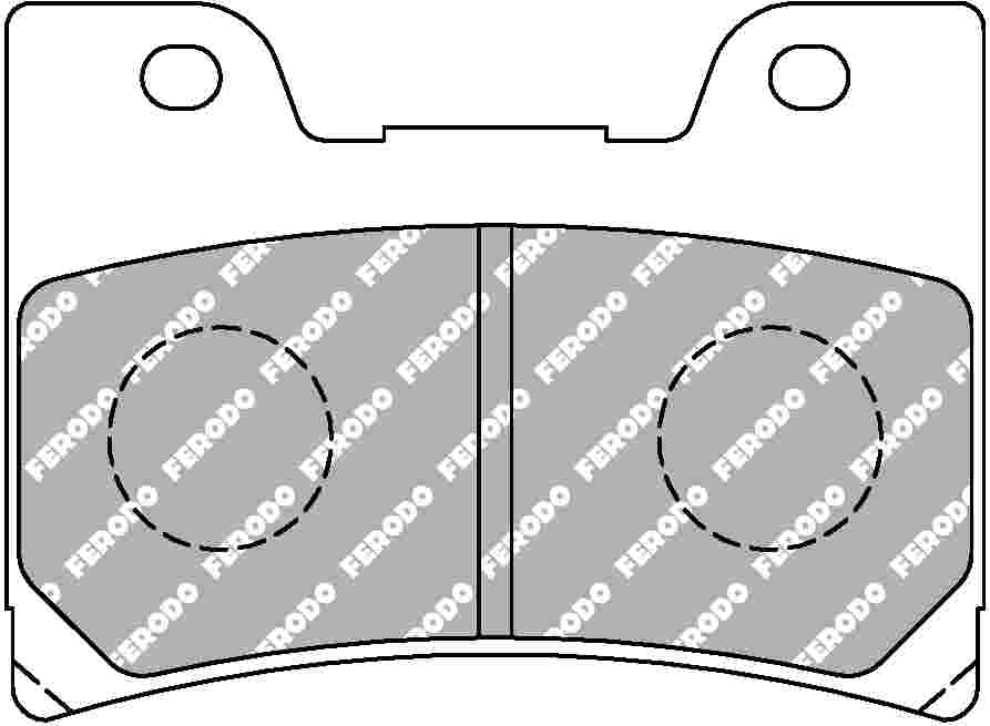 

Тормозные колодки передние Ferodo FDB666P для мотоциклов