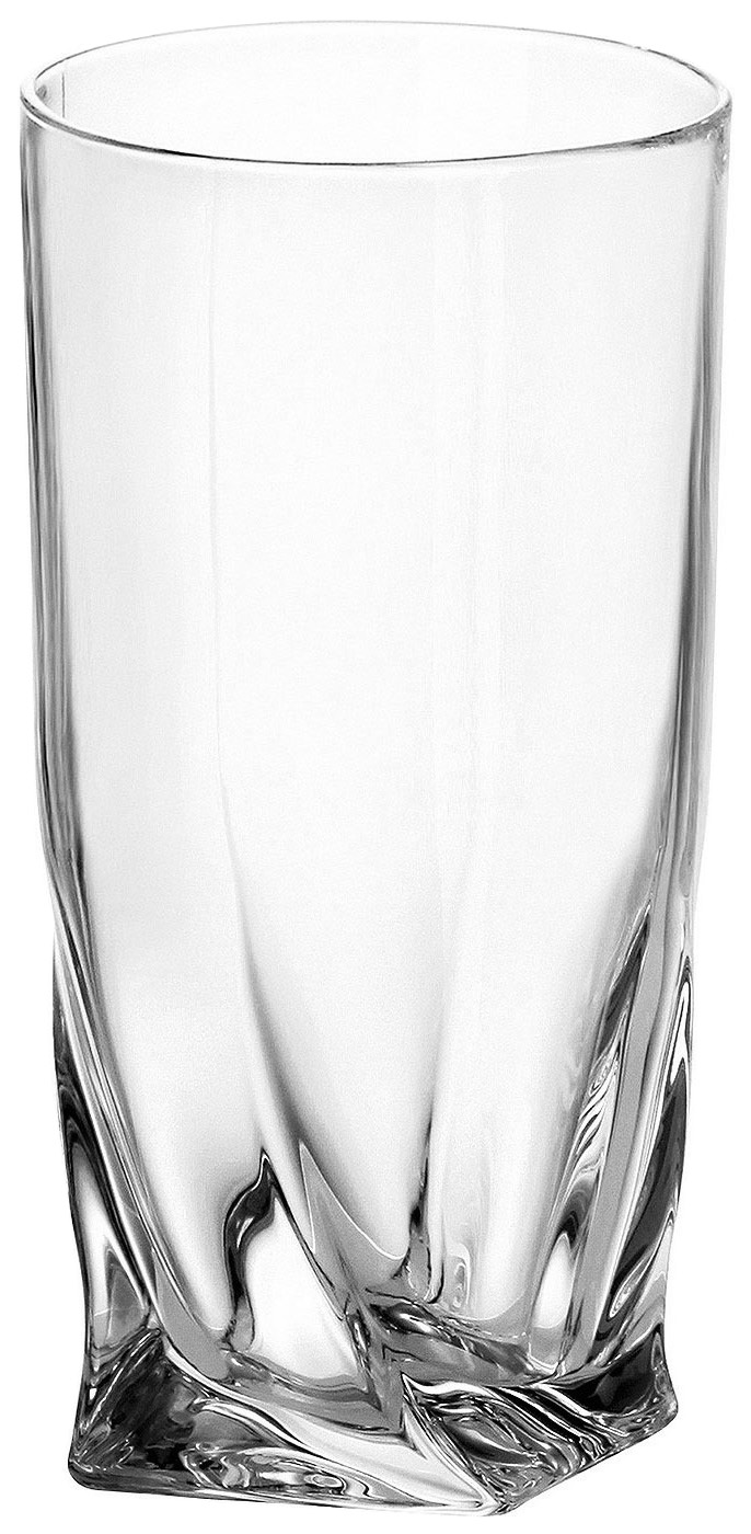 фото Набор стаканов bohemia crystal квадро 350 мл 6шт