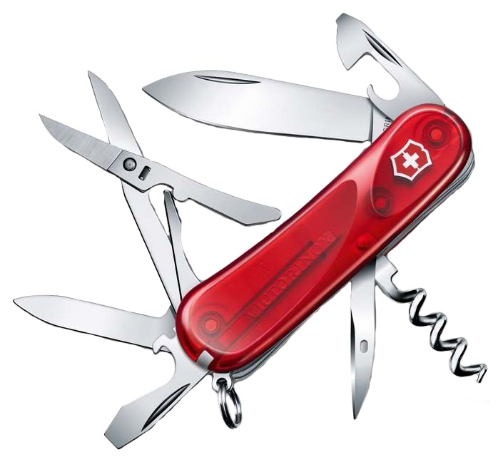 фото Мультитул victorinox evolution 14 2. 3903.et 85 мм красный, 14 функций