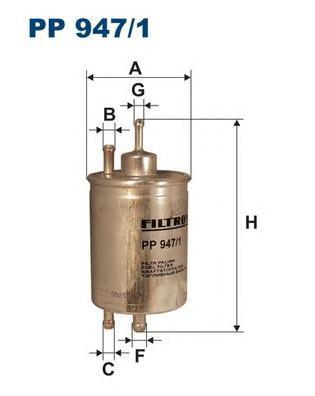 фото Фильтр топливный filtron pp9471