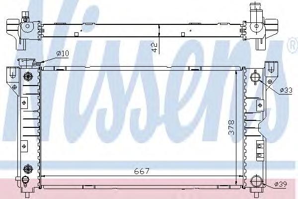 

Радиатор Nissens 60984