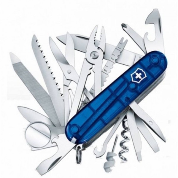 Мультитул Victorinox SwissChamp, синий, 33 опций