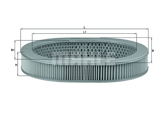 

Фильтр воздушный KNECHT LX 1043