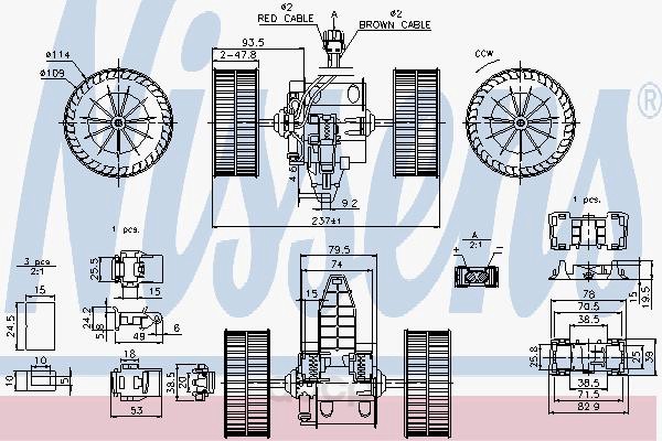 

Мотор отопителя Nissens 87117