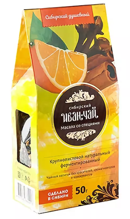 

Напиток чайный Сибирский Иван-чай масала 50 г