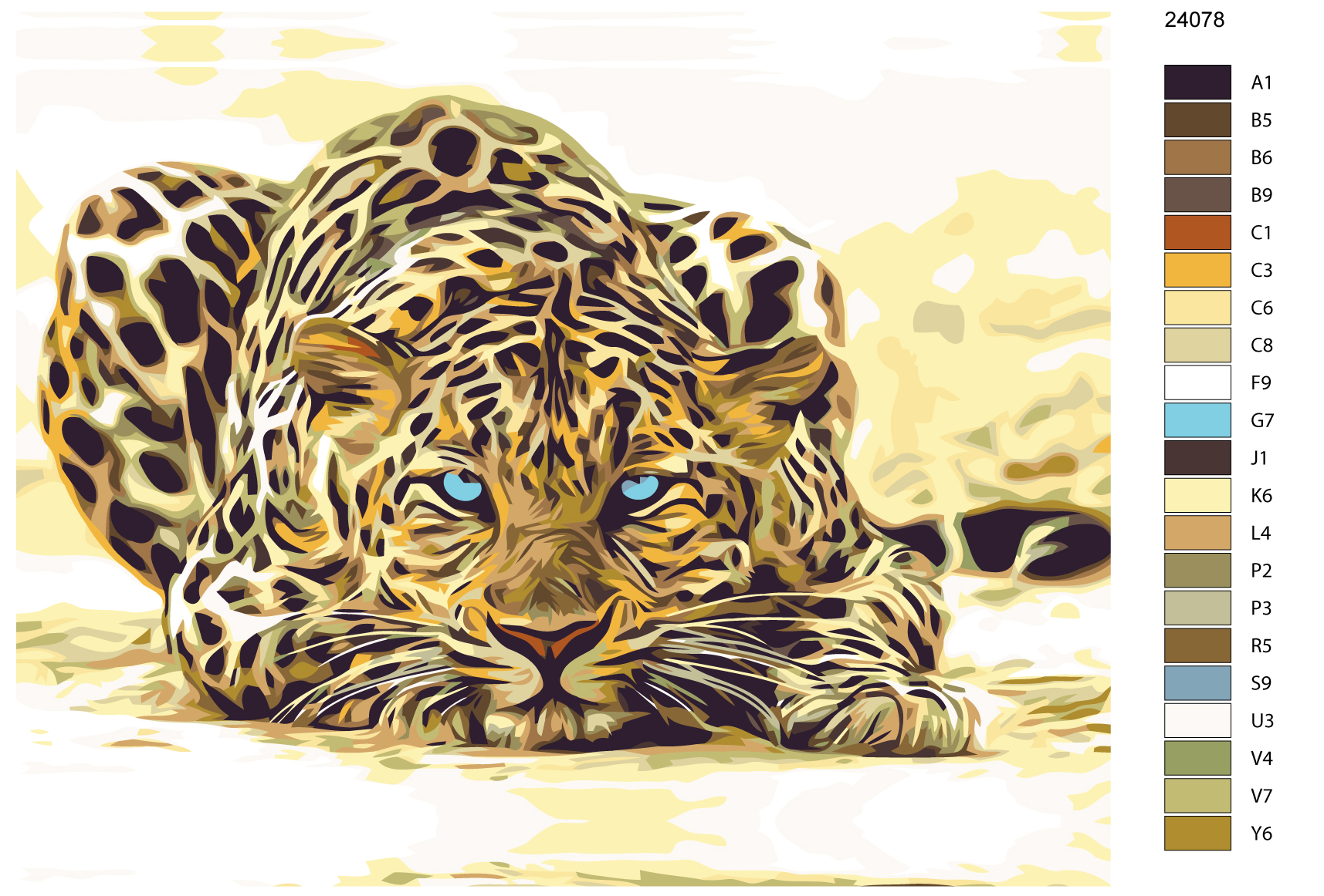 

Картина по номерам, 40 x 50, KTMK-24078, KTMK-24078
