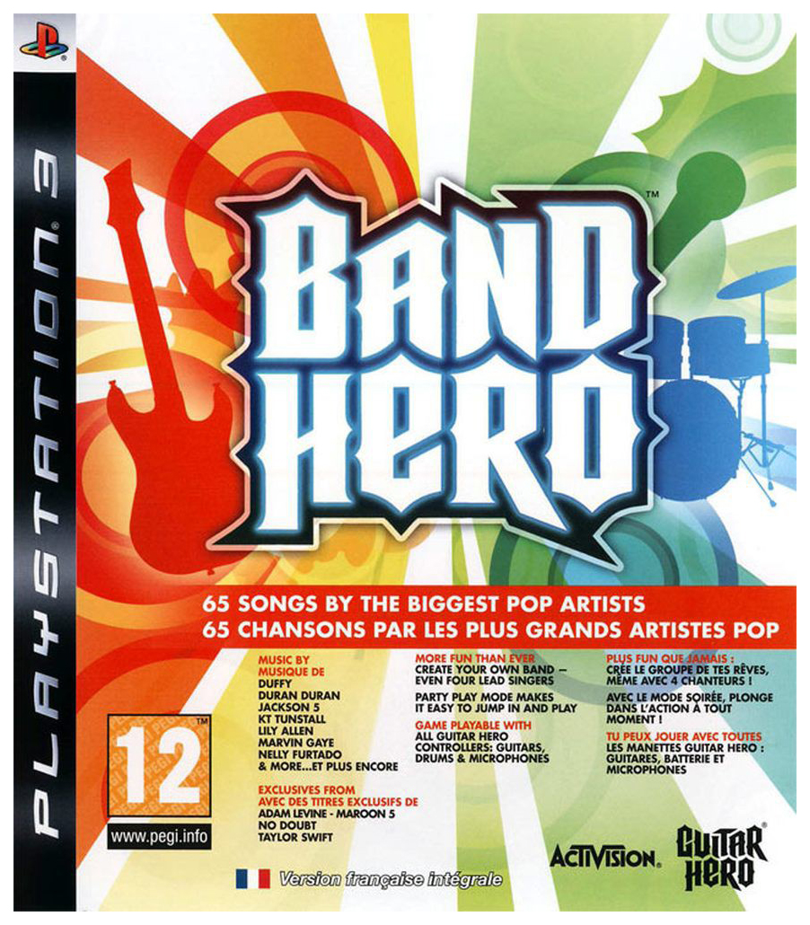 Игра Band Hero для PlayStation 3