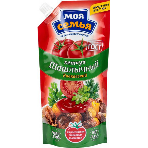 

Кетчуп шашлычный Моя Семья кавказский 400 г