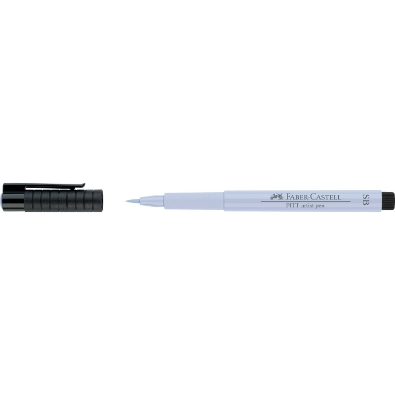 

Капиллярная ручка "Pitt Artist Pen Soft Brush", бледно-голубая
