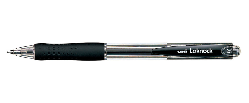 Ручка шариковая UNI Mitsubishi Pencil SN 100 07, черная, 0,7 мм, 1 шт.