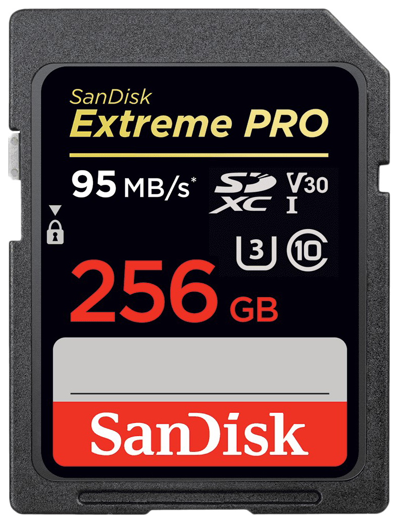 

Карта памяти SanDisk SDXC Extreme PRO SDSDXXG-256G-GN4IN 265GB