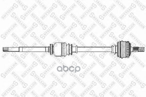 

Привод правый Stellox 1581765SX