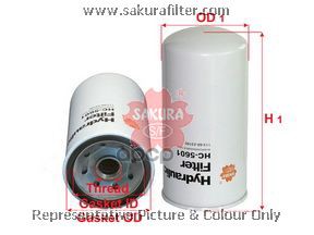 фото Фильтр масляный sakura hc5601