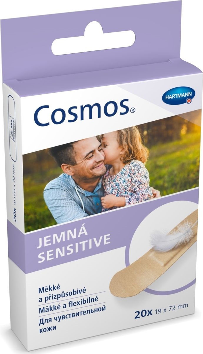 Купить Пластырь Cosmos sensitive для чувствительной кожи 20 шт.