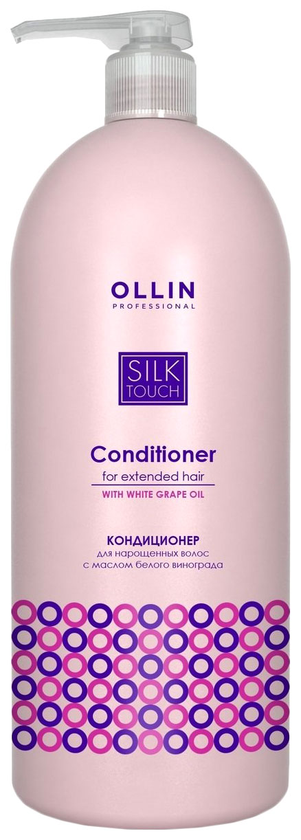 фото Кондиционер для волос ollin professional silk touch 1 л