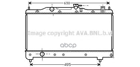 фото Радиатор охлаждения ava quality cooling to2237