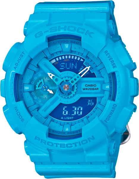 фото Японские наручные часы casio g-shock gma-s110cc-2a с хронографом