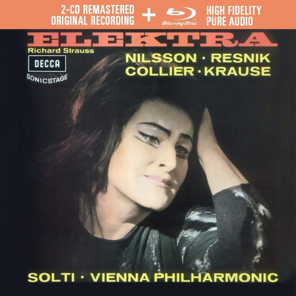 

Birgit Nilsson, Vienna Philharmonic, Georg Solti Strauss: Elektra (2CD+Blu-ray Audio)