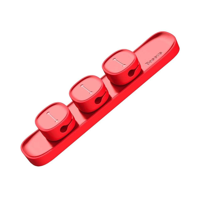 Магнитный держатель для проводов Baseus Peas Durable Magnetic (Red)