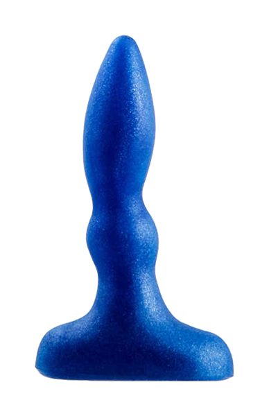 фото Синий анальный стимулятор beginners p-spot massager 11 см lola toys