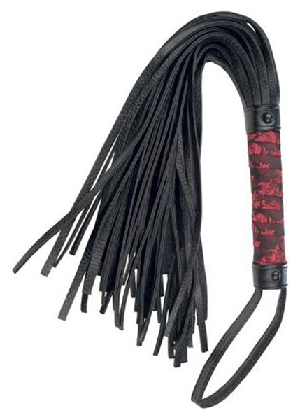 фото Плеть california exotic novelties scandal flogger с атласной ручкой