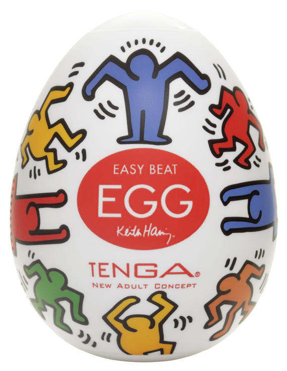 Мастурбатор-яйцо Keith Haring EGG DANCE - аксессуары, отзывы, описание, фот...