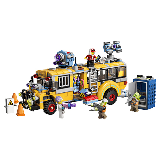 Конструктор LEGO Hidden Side 70423 Автобус охотников за паранормальными явлениями 3000 конструктор lego hidden side 70428 пляжный багги джека