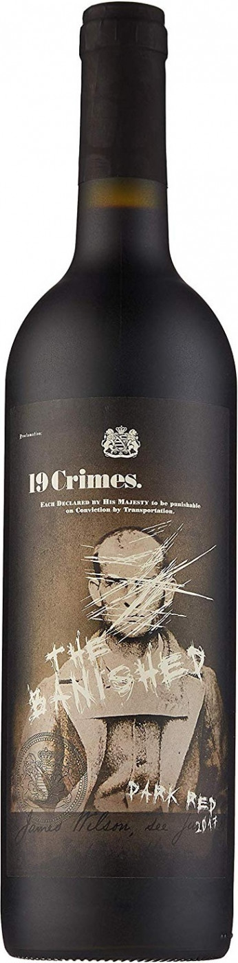 

Вино 19 Crimes The Banished Dark Red 2017