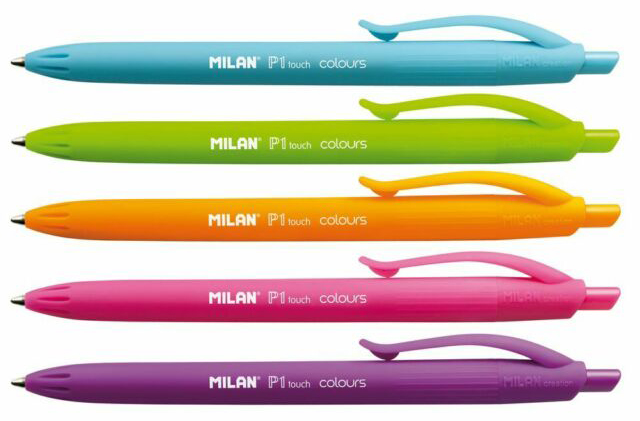 

Ручка шариковая "Milan. P1 touch colours", 1 мм, 5 штук